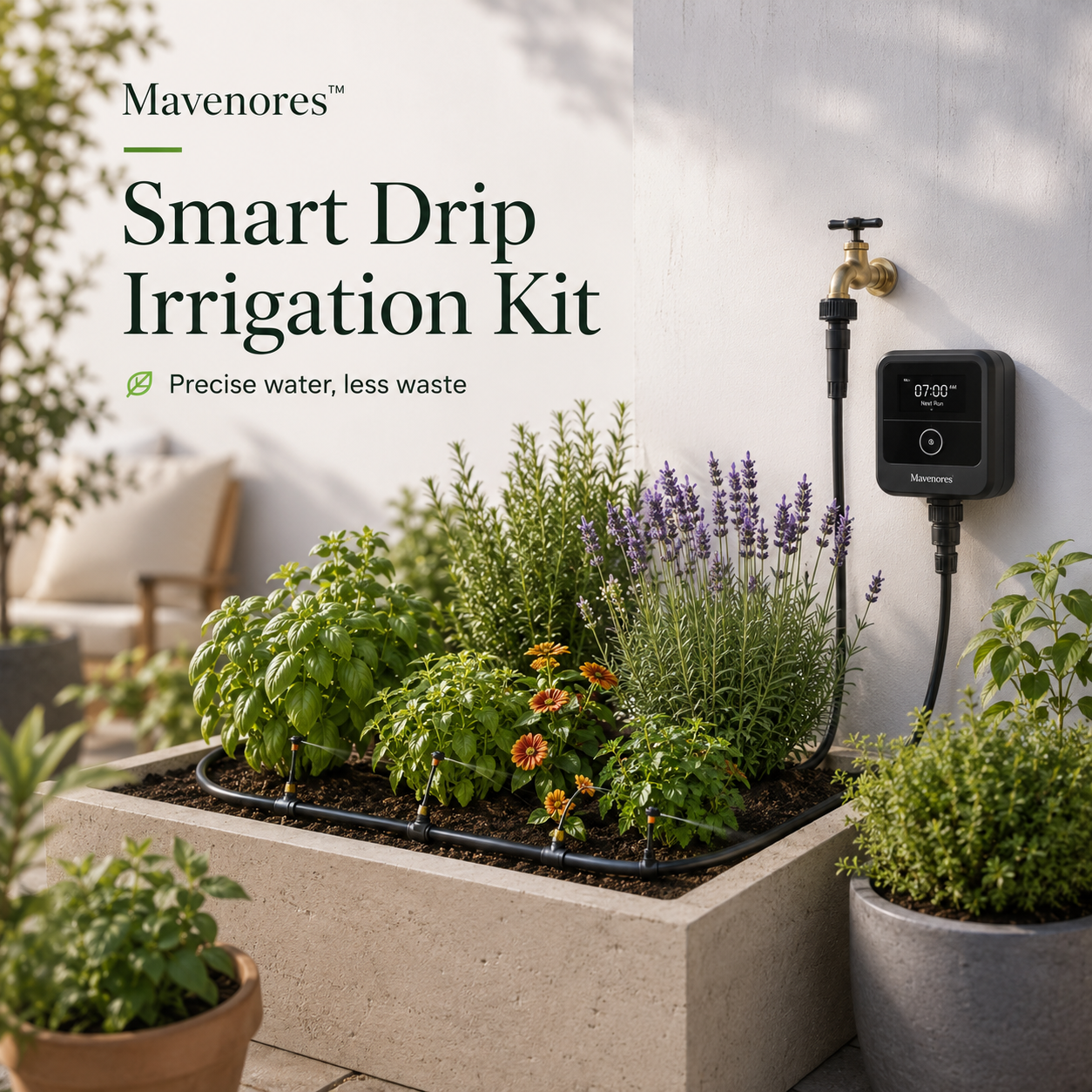 Mavenores™ PrecisionDrip Smart Irrigation Kit