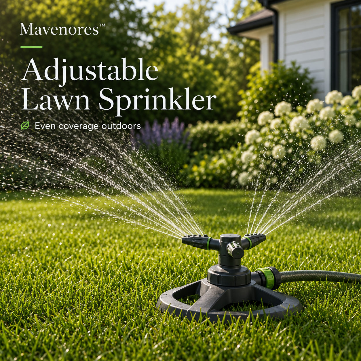 Mavenores™ OrbitFlow Adjustable Lawn Sprinkler