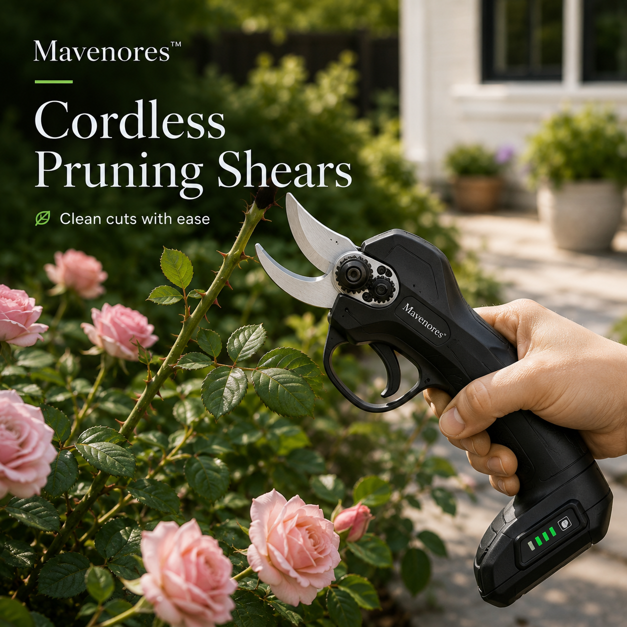 Mavenores™ SwiftCut Cordless Pruning Shears